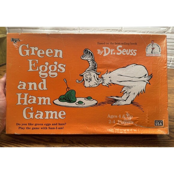 Vintage Dr. Seuss Green Eggs and Ham Board‎ Game 1996 Complete - Picture 1 of 16